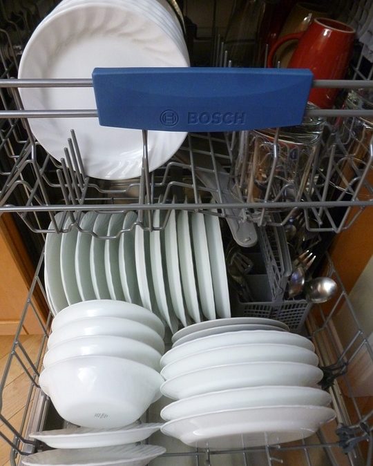 CLEANING WITH AUTOMATIC DISHWASHER DETERGENT