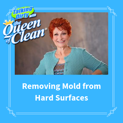 REMOVING MOLD FROM HARD SURFACES