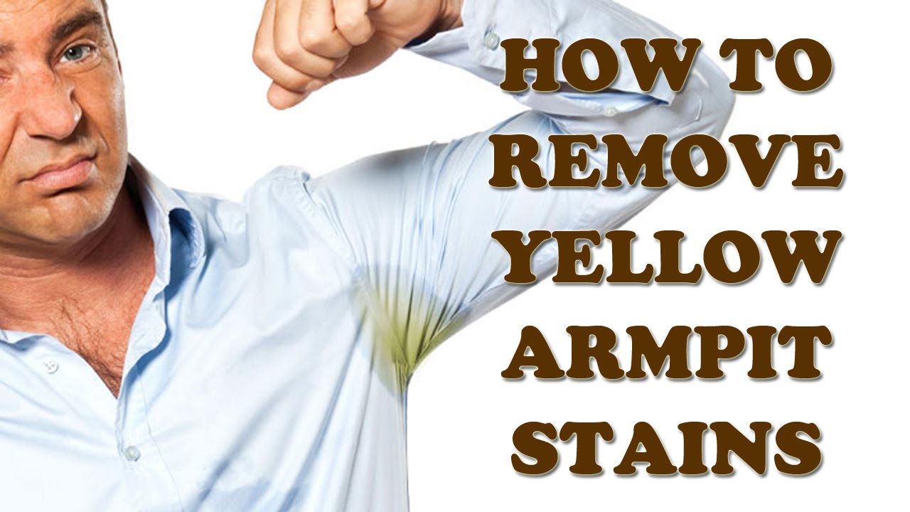 How To Get Rid Of Underarm Stains On Shirts