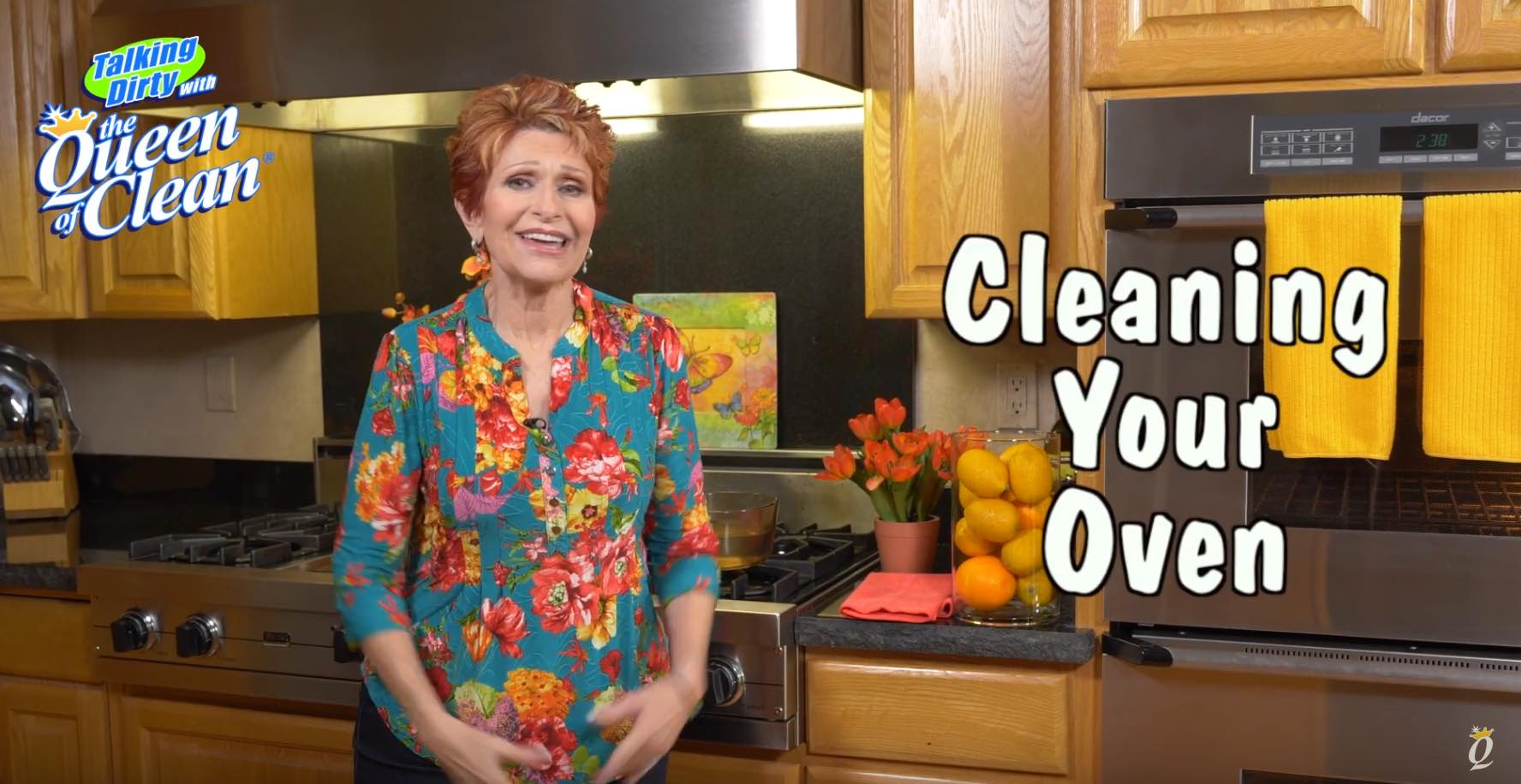 NATURALLY Clean your OVEN with LEMONS from the Queen of Clean