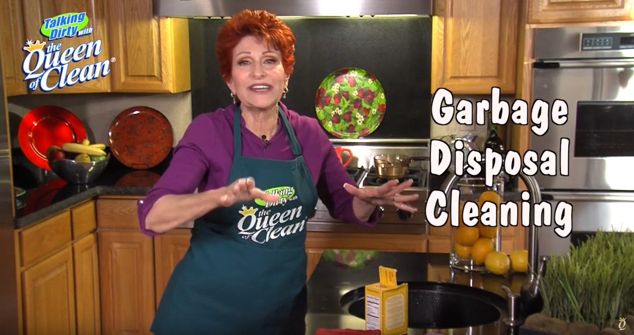 Garbage disposal deodorizing drain cleaning naturally