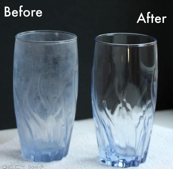 How To Remove CLOUDY FILM From GLASSES In The DISHWASHER