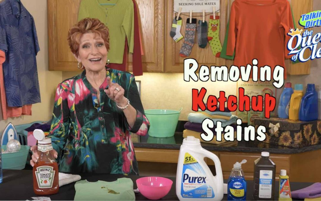 KETCHUP SPOTS, Spills & Stains on Fabric – Video